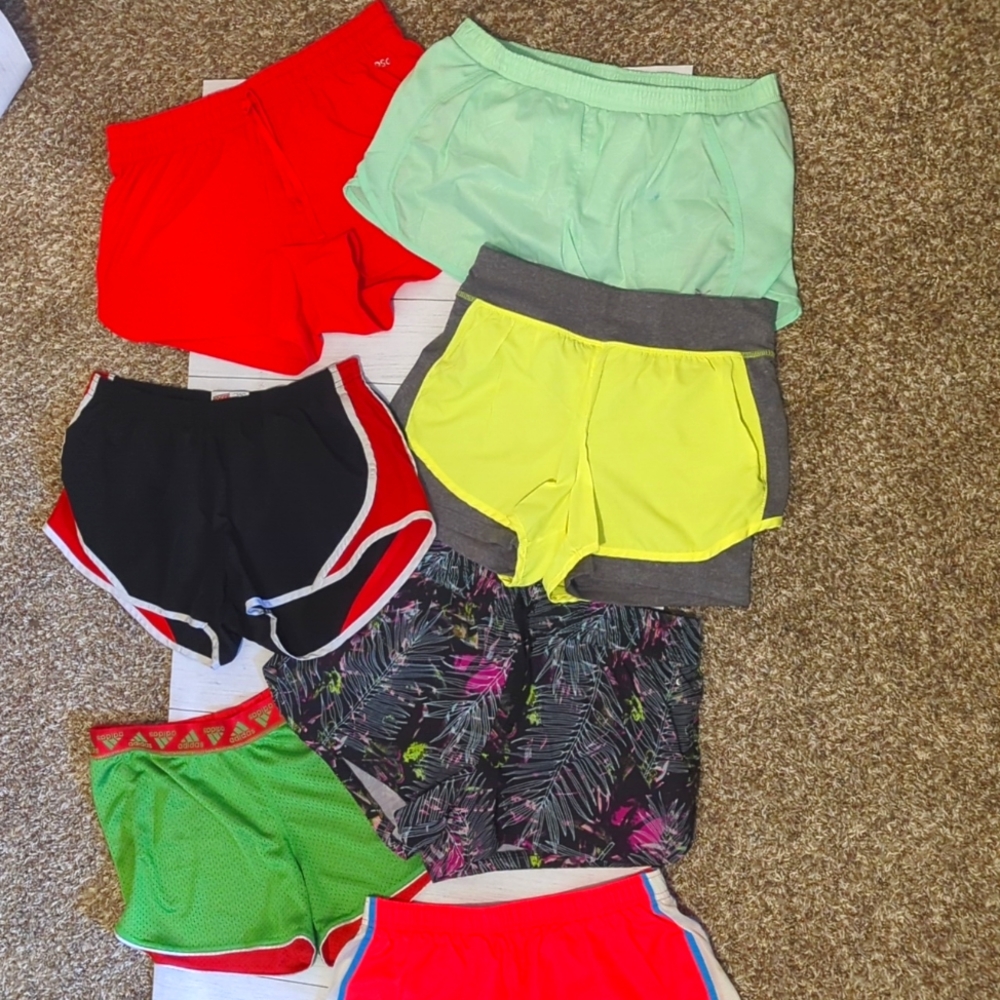 7/$20 Running shorts